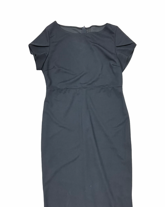 Dress Party Midi By Clothes Mentor In Black, Size:1X