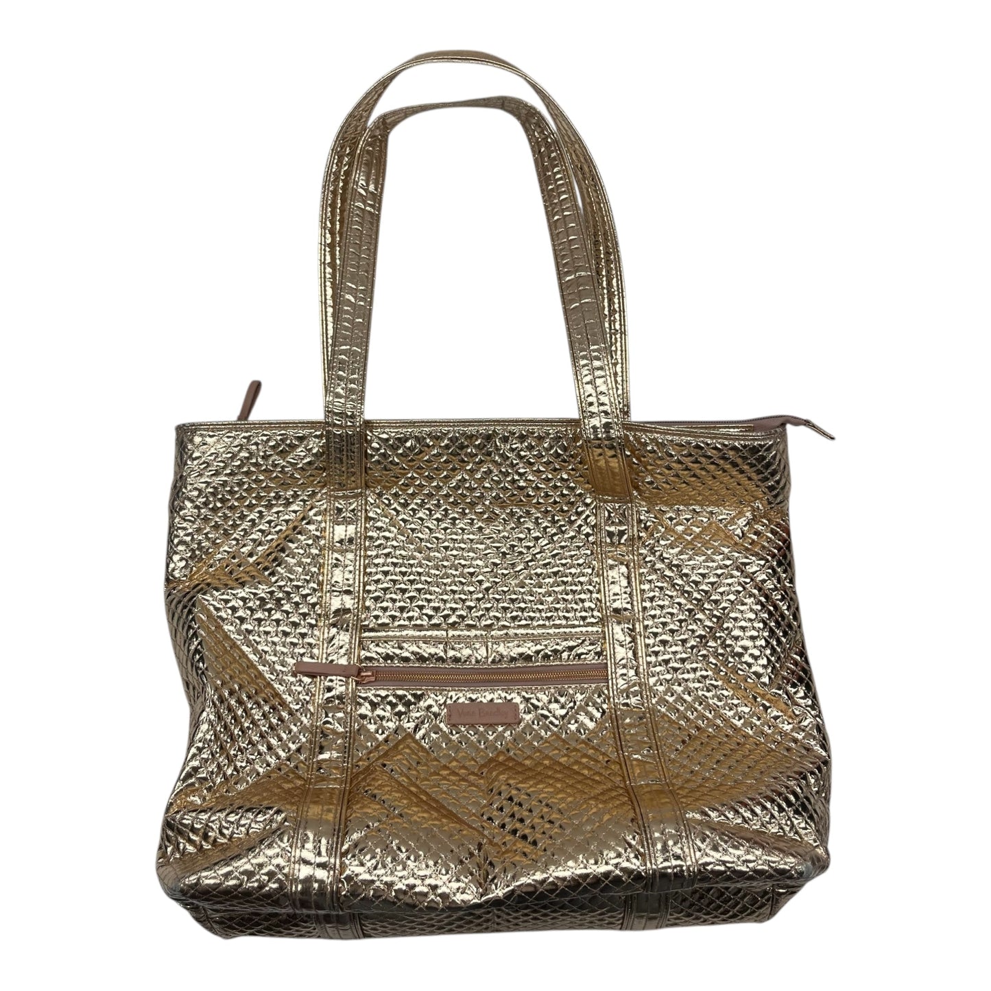 Handbag By Vera Bradley In Rose Gold, Size:Large