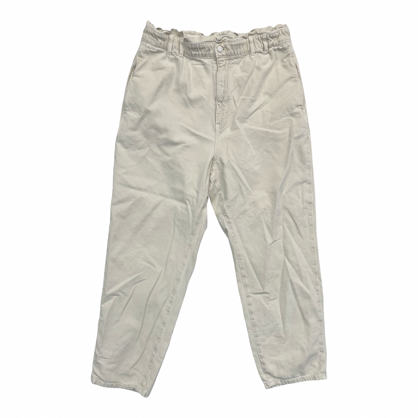 Jeans Boyfriend By Pilcro In Cream, Size:14