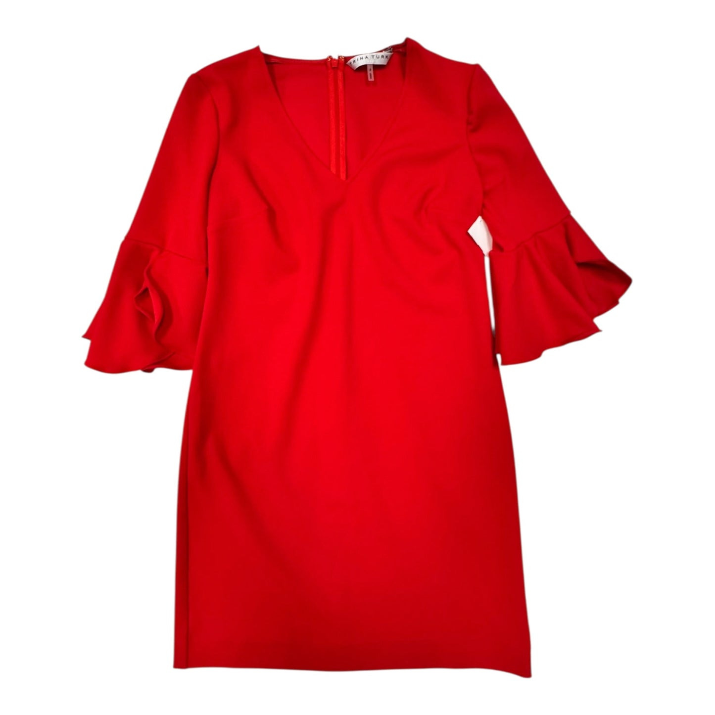Dress Designer By Trina Turk In Red, Size:0