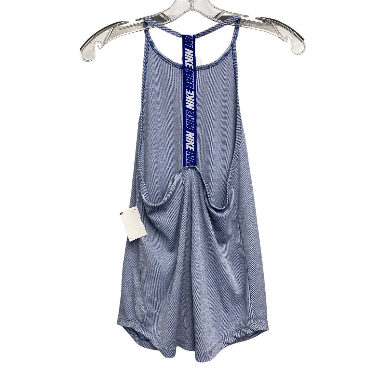 Athletic Tank Top By Nike In Blue, Size:S