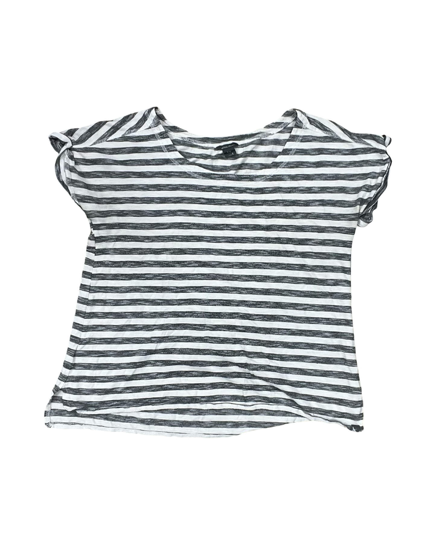 Top Ss By Eddie Bauer In Black & Cream, Size:S