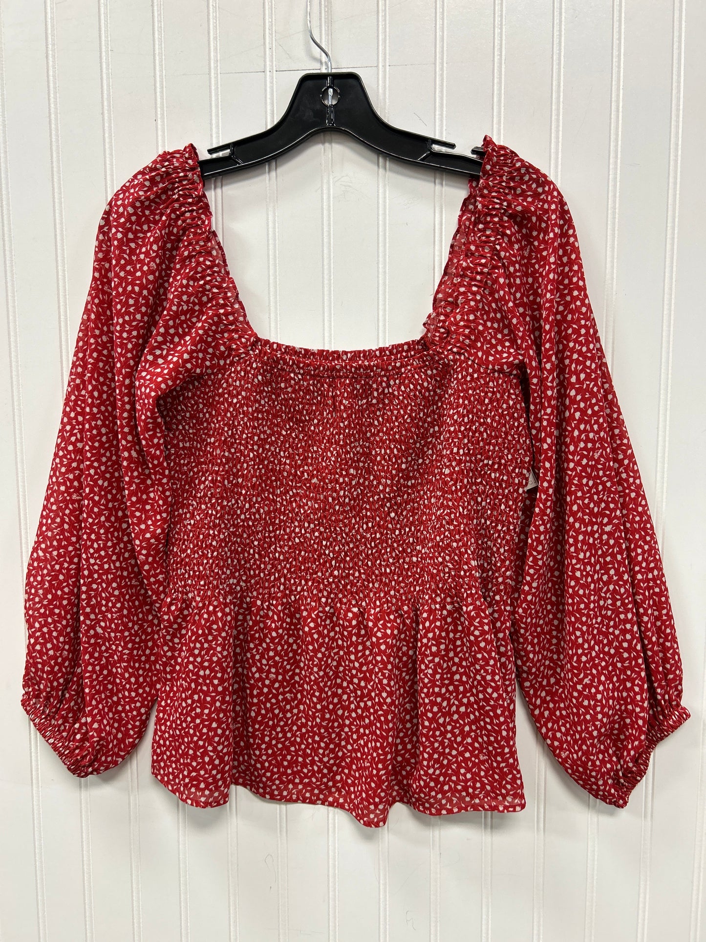 Top Ls By Madewell In Red, Size:6