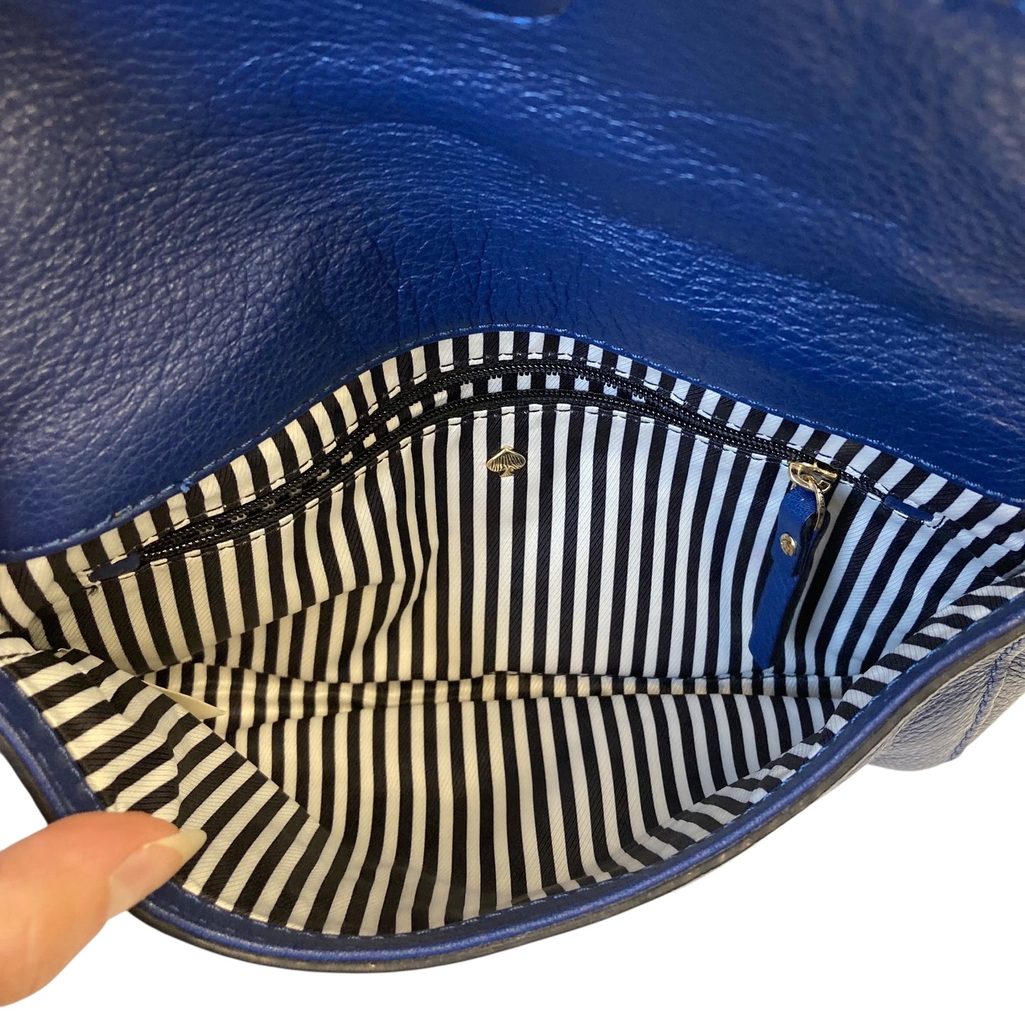 Crossbody Designer By Kate Spade In Blue, Size:Medium