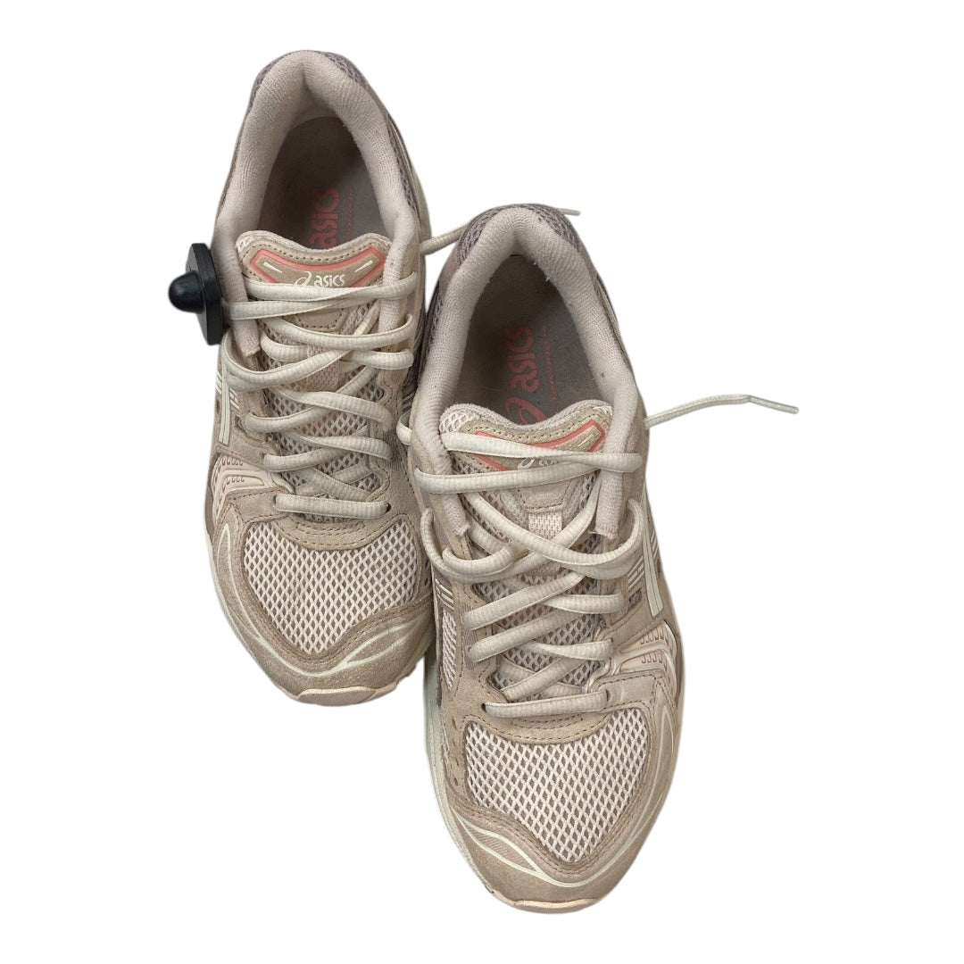 Shoes Athletic By Asics In Cream, Size:7