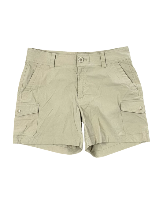 Shorts By Eddie Bauer In Tan, Size:6