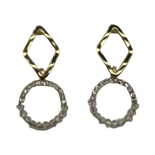 Earrings Dangle/Drop By Clothes Mentor In Gold