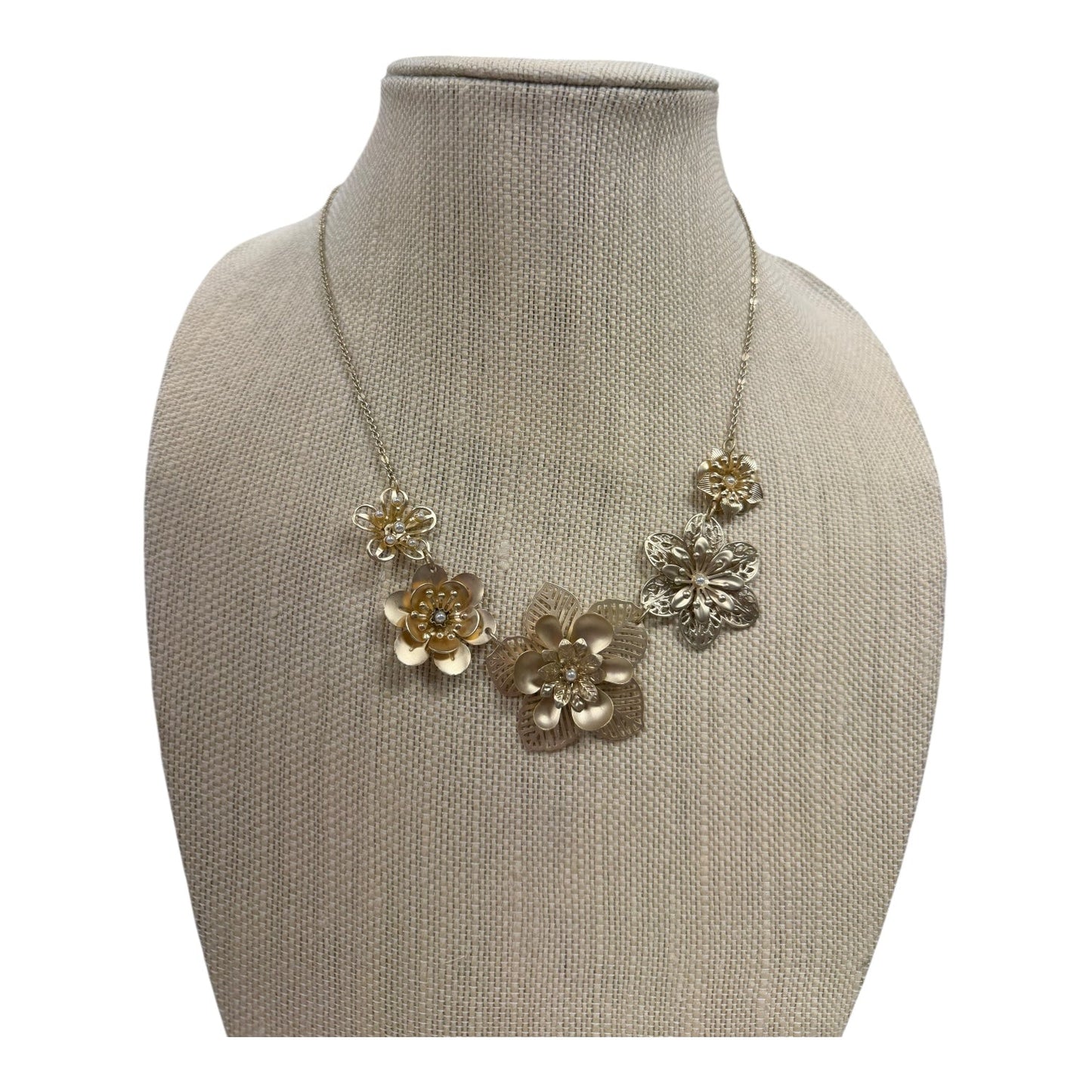 Necklace Statement By Loft In Gold