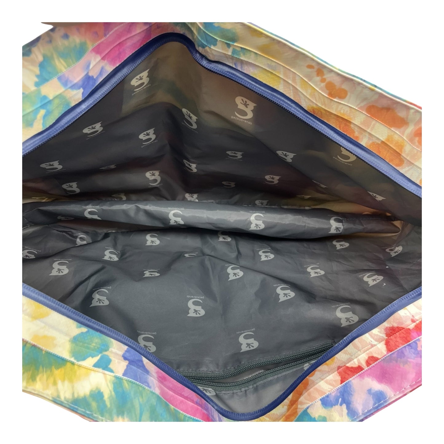 Tote By Clothes Mentor In Tie Dye Print, Size:Large