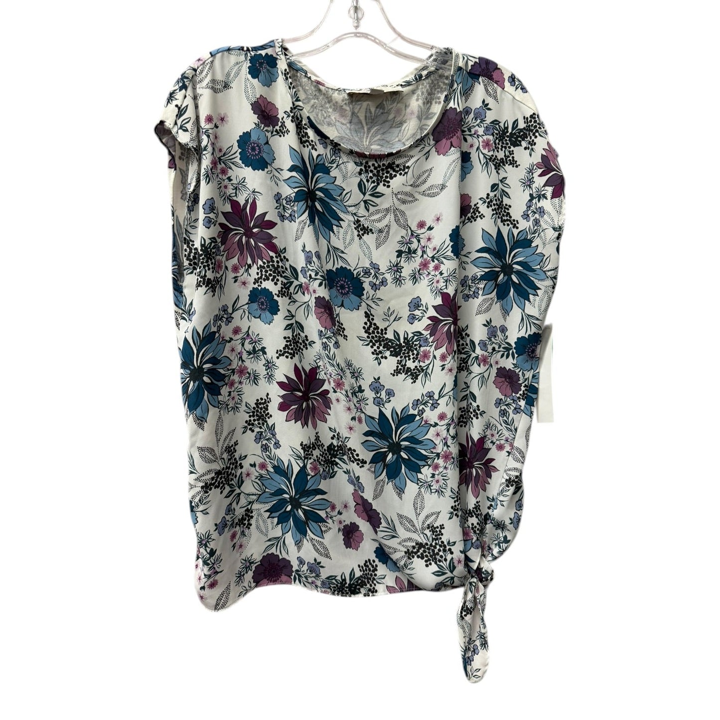 Top Ss By Loft In Purple, Size:Lp