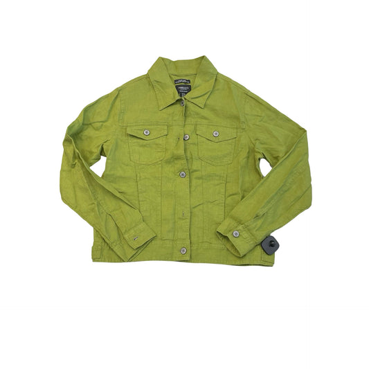 Jacket Shirt By Jones And Co In Green, Size:M