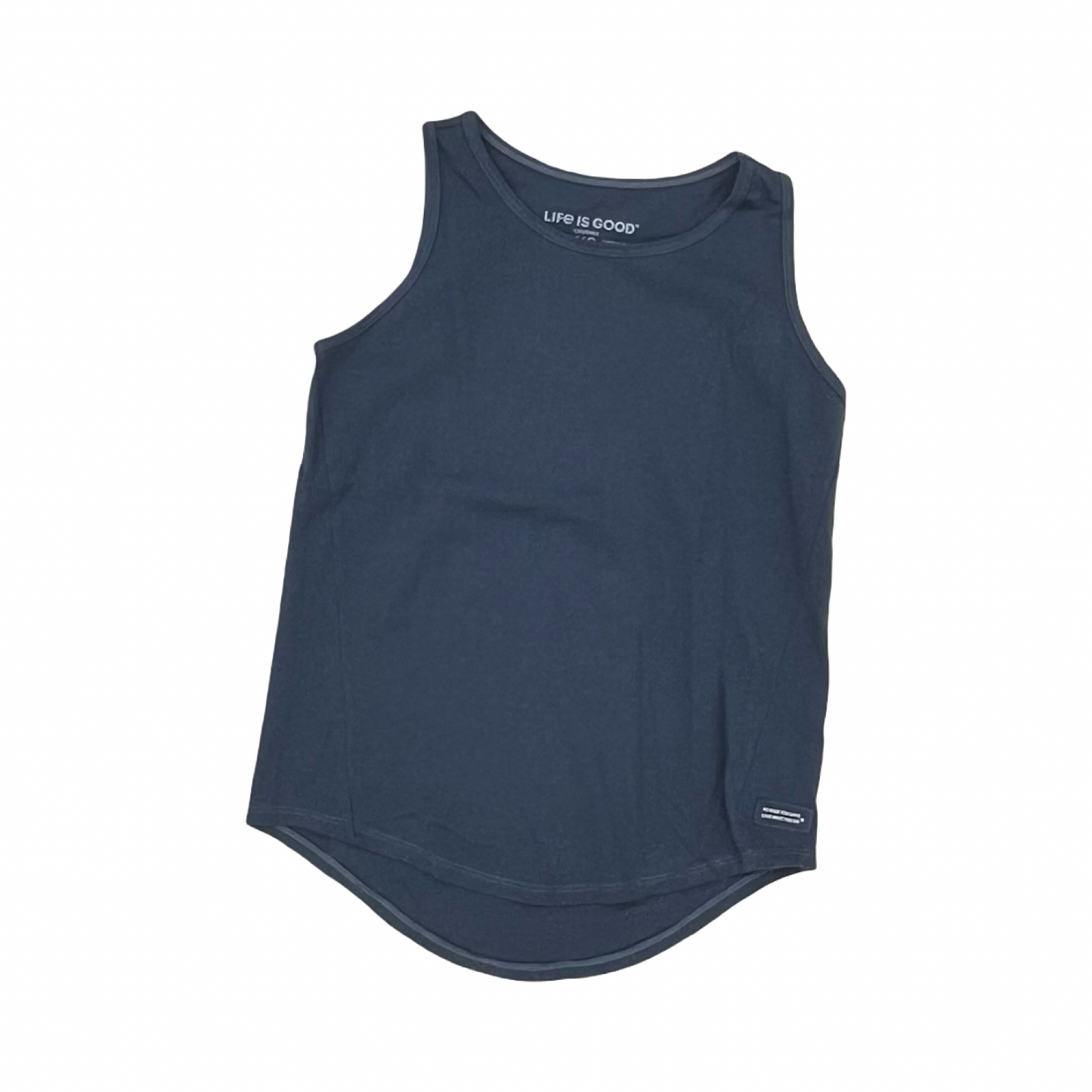 Tank Top By Life Is Good In Navy, Size:Xs