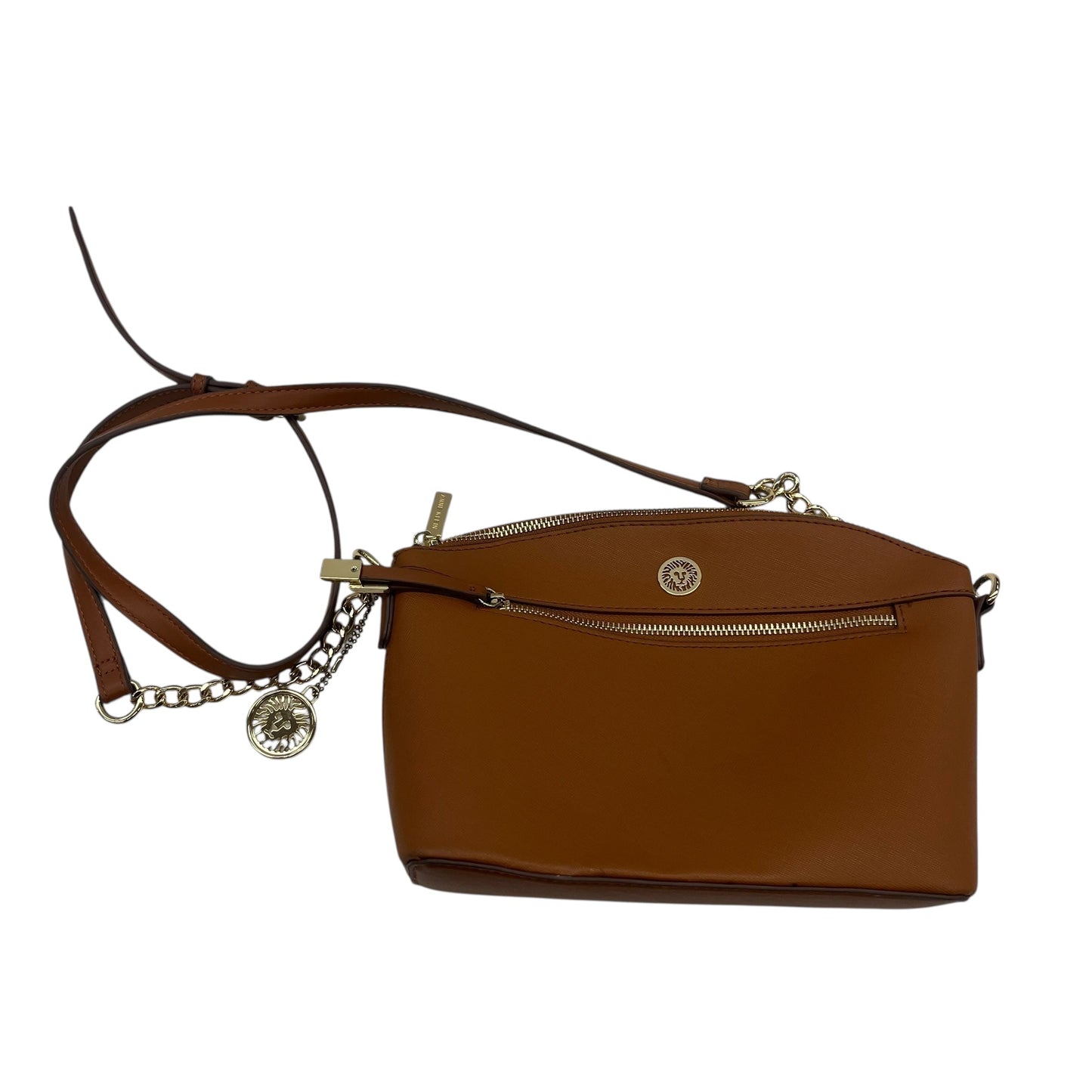 Crossbody By Anne Klein In Brown, Size:Medium