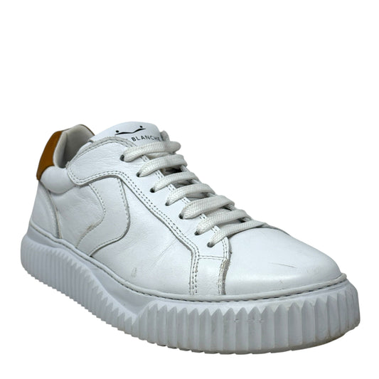 Lipari Leather Sneakers By Voile Blanche In White, Size: 9 (39)