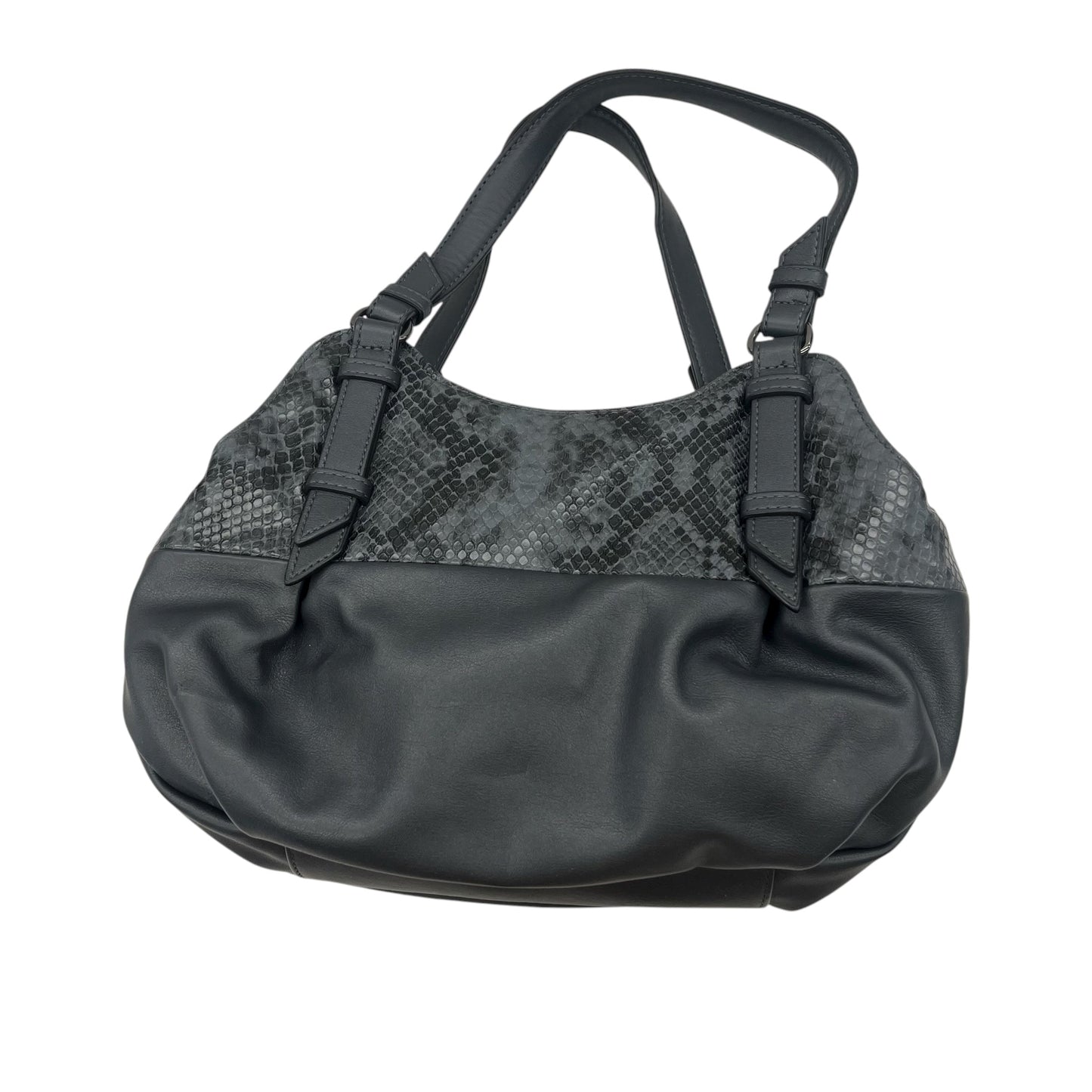 Handbag By Simply Vera In Grey, Size:Medium