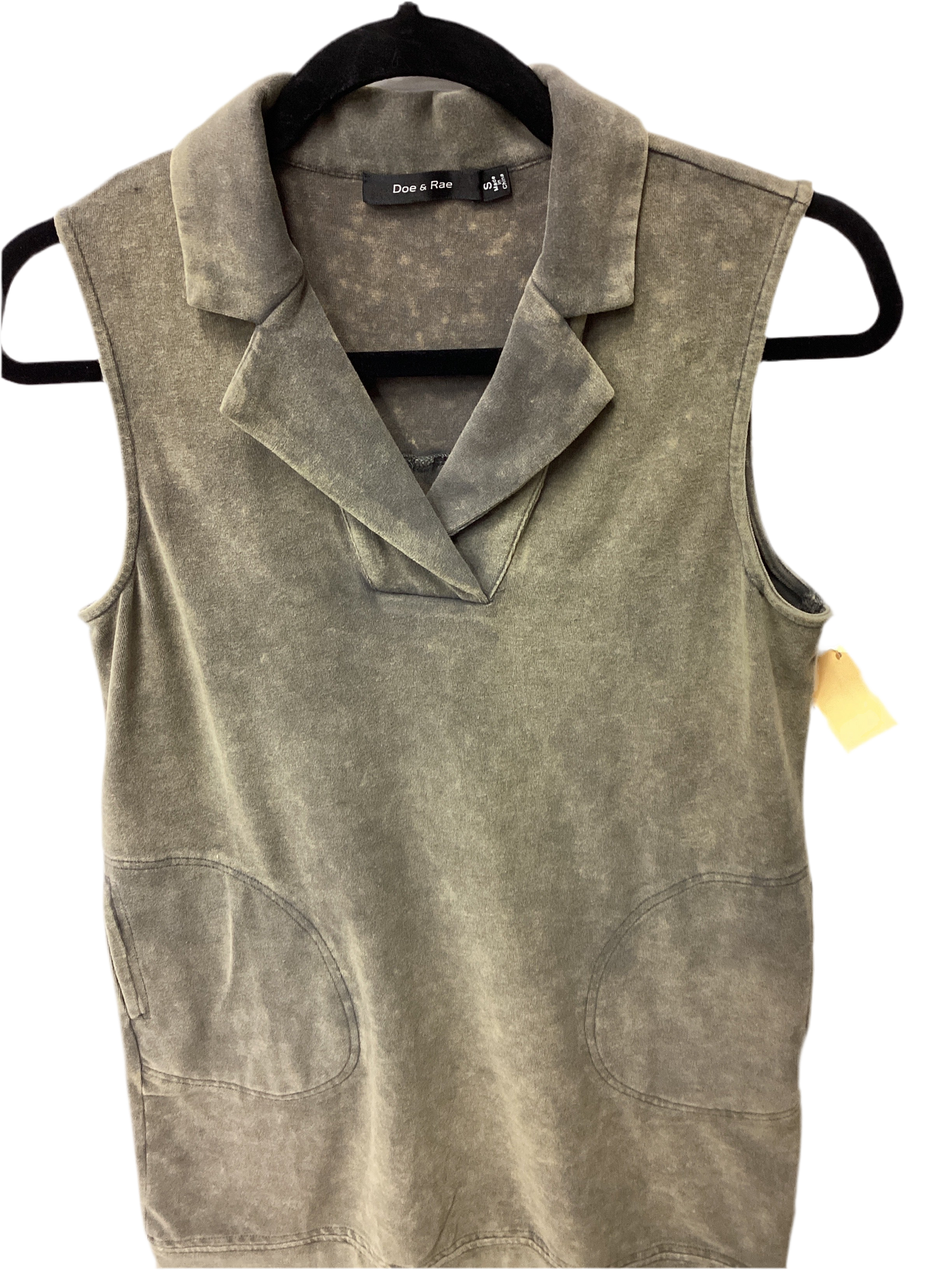 Dress Casual Midi By Doe & Rae In Taupe, Size:S