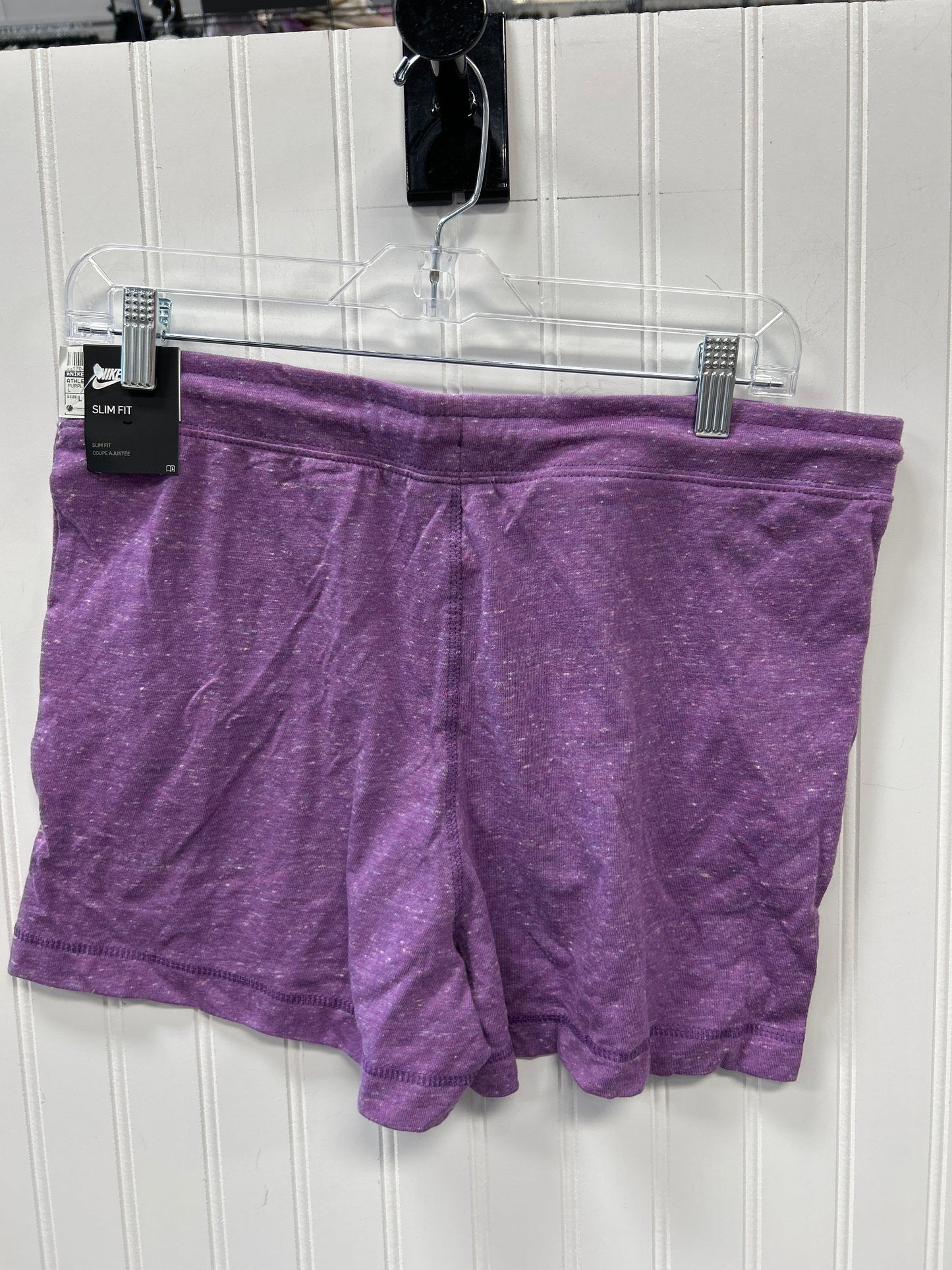 Athletic Shorts By Nike Apparel In Purple, Size:L