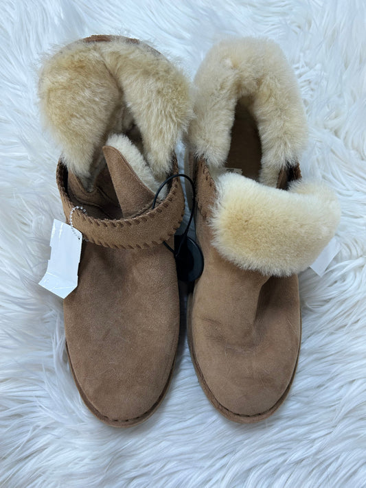Boots Designer By Ugg In Brown, Size:8.5
