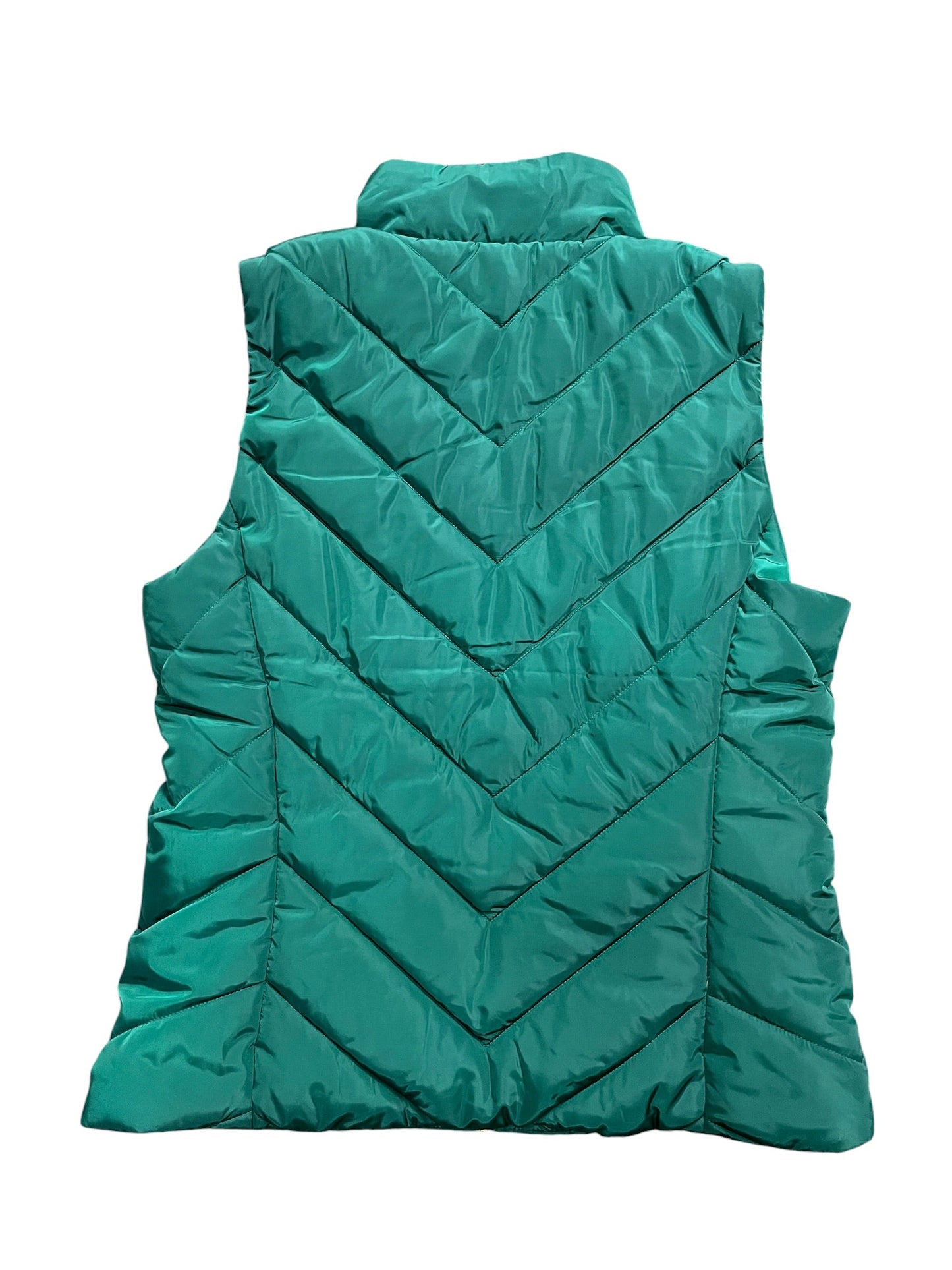 Vest Puffer & Quilted By Michael By Michael Kors In Green, Size:S