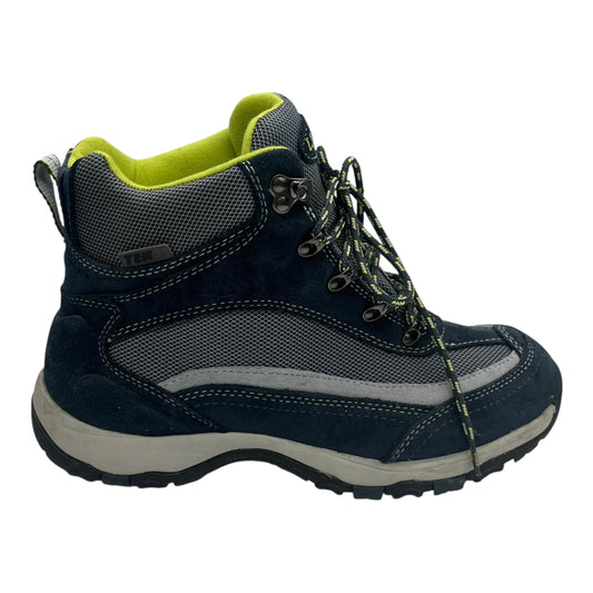 Boots Hiking By L.L. Bean In Teal, Size:9