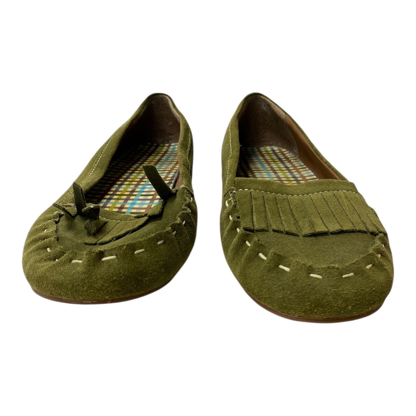 Shoes Flats By Lands End In Green, Size:8