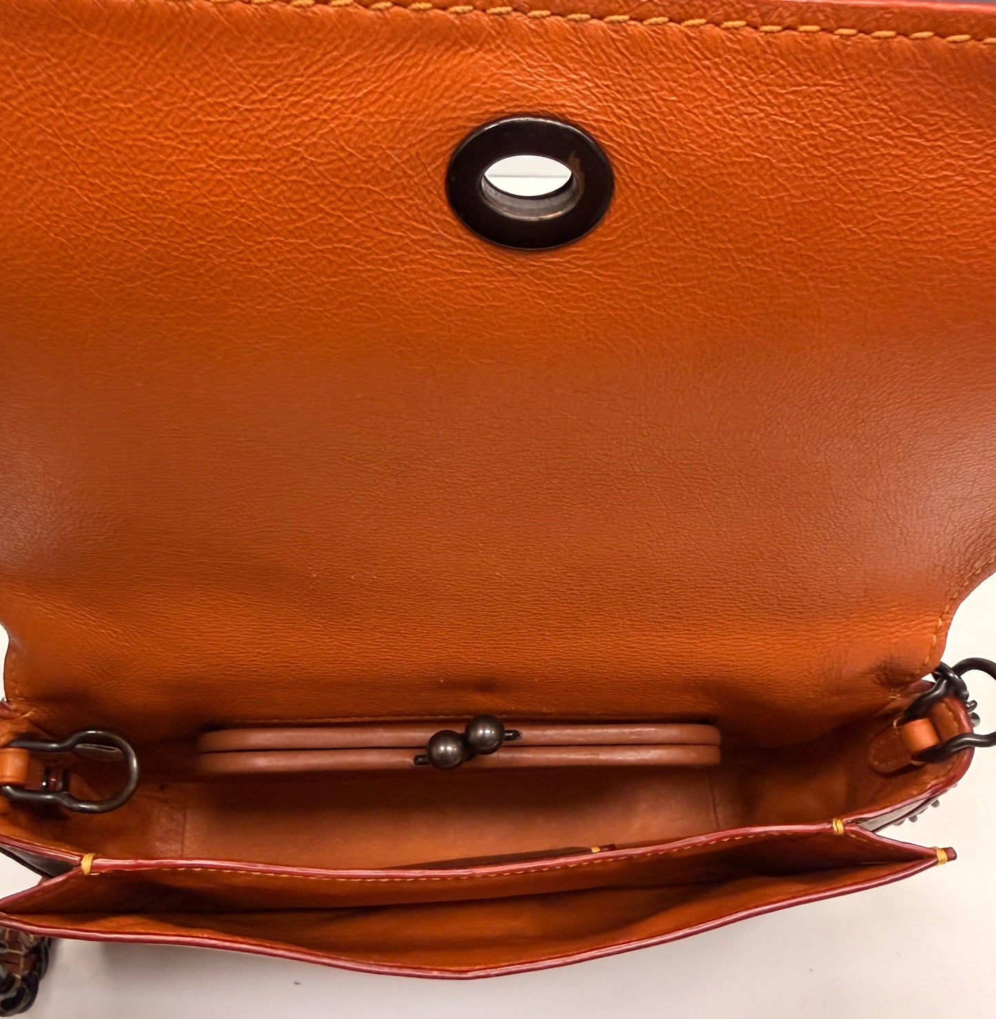 Crossbody Designer By Coach, Size: Small