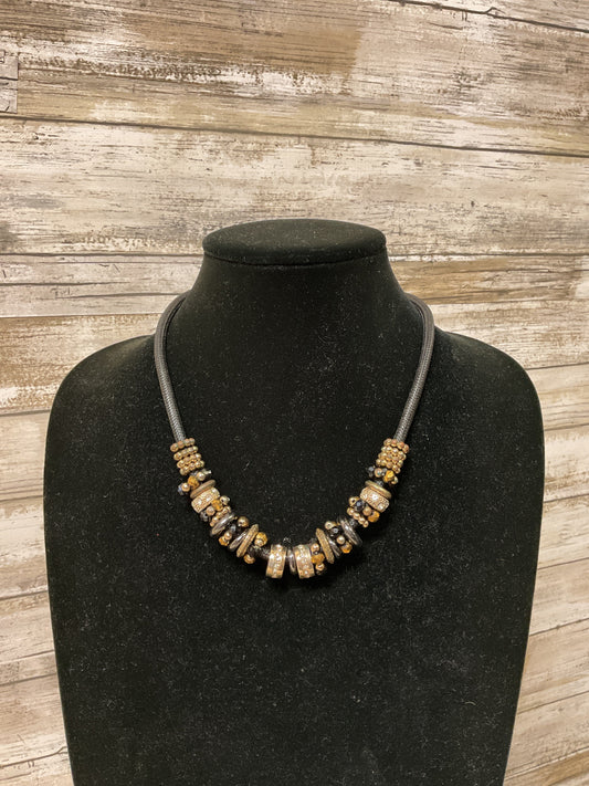Necklace Statement By Cato In Black & Brown