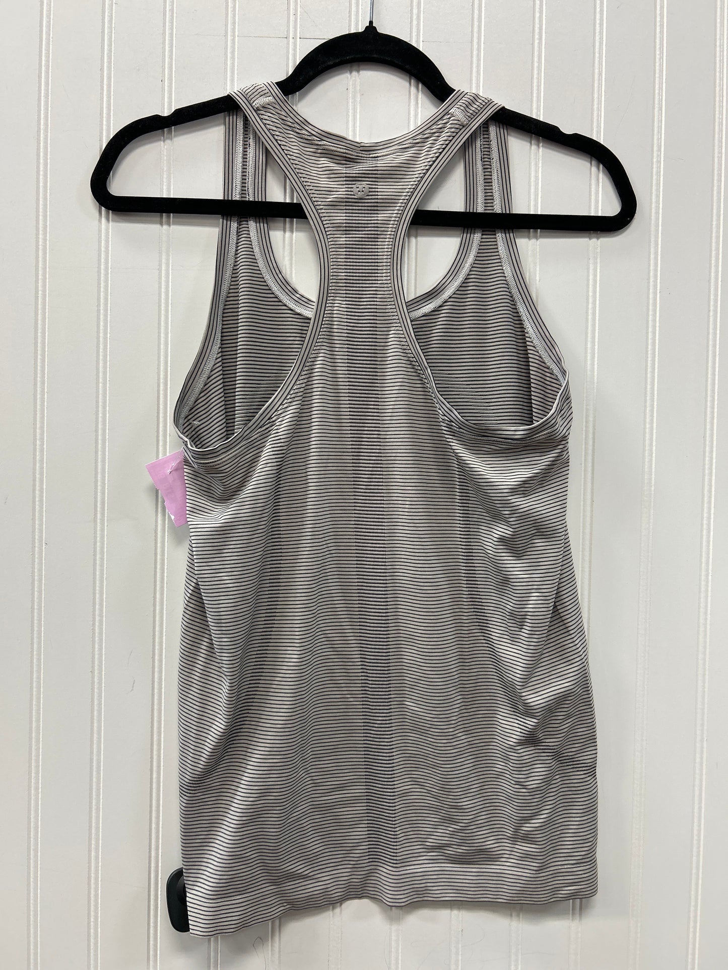 Athletic Tank Top By Lululemon In Grey, Size:8
