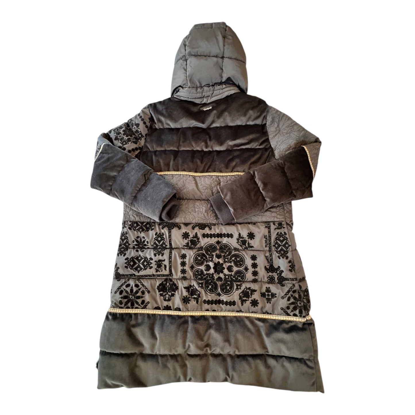 Coat Designer By Desigual In Multi, Size:8