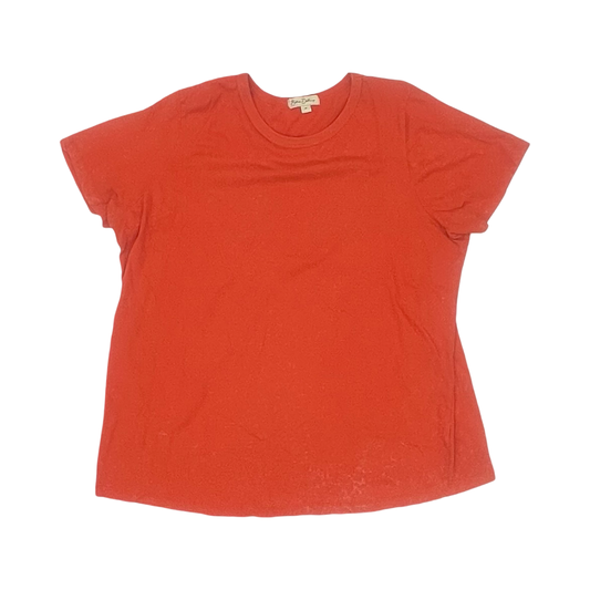 Top Ss By Cmf In Orange, Size:2X