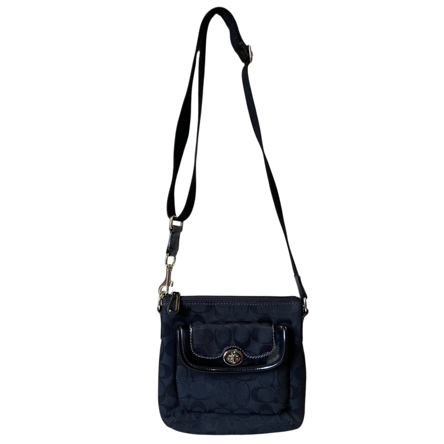 Crossbody Designer By Coach In Black, Size:Small