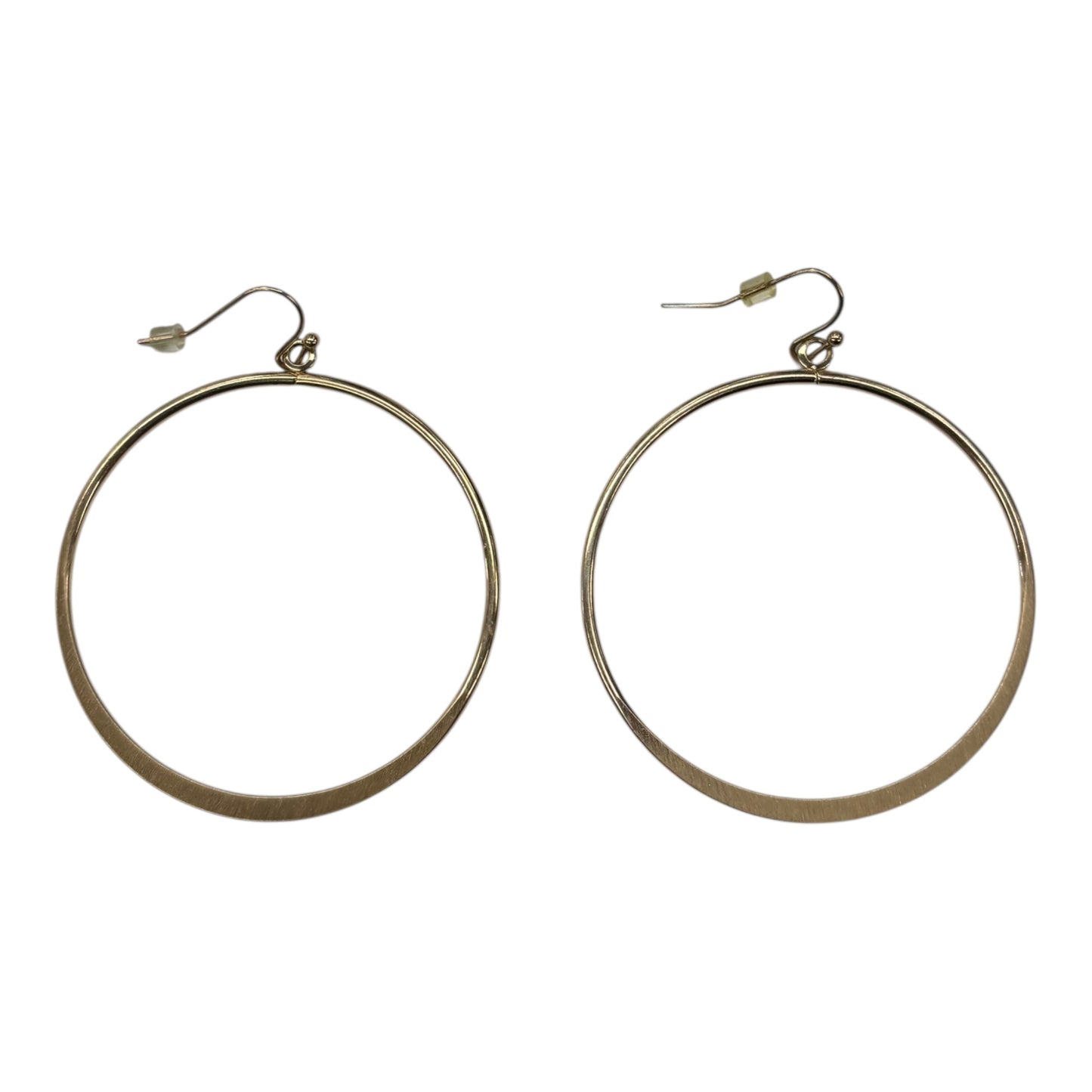 EARRINGS HOOP by    CLOTHES MENTOR In GOLD