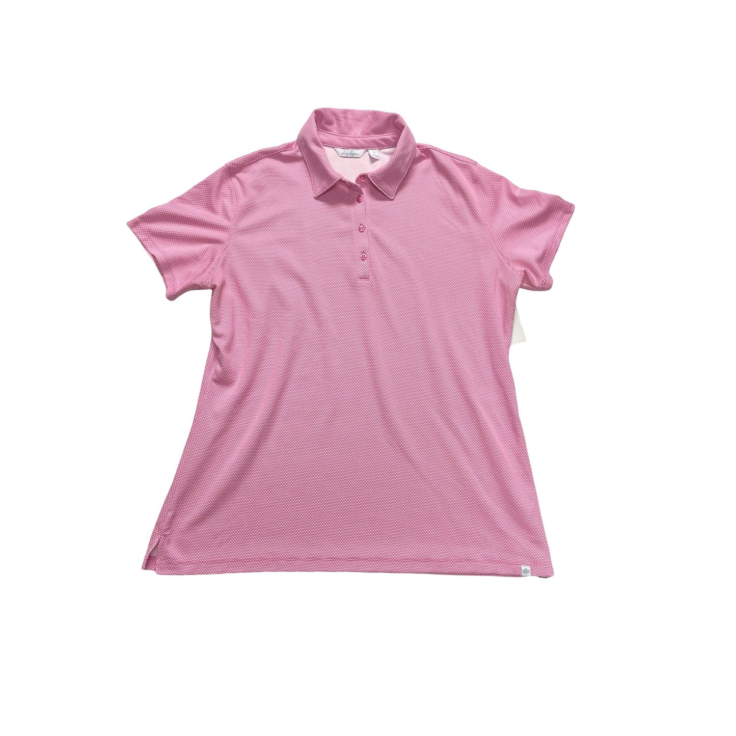 Athletic Top Ss By Lady Hagen In Pink, Size:L