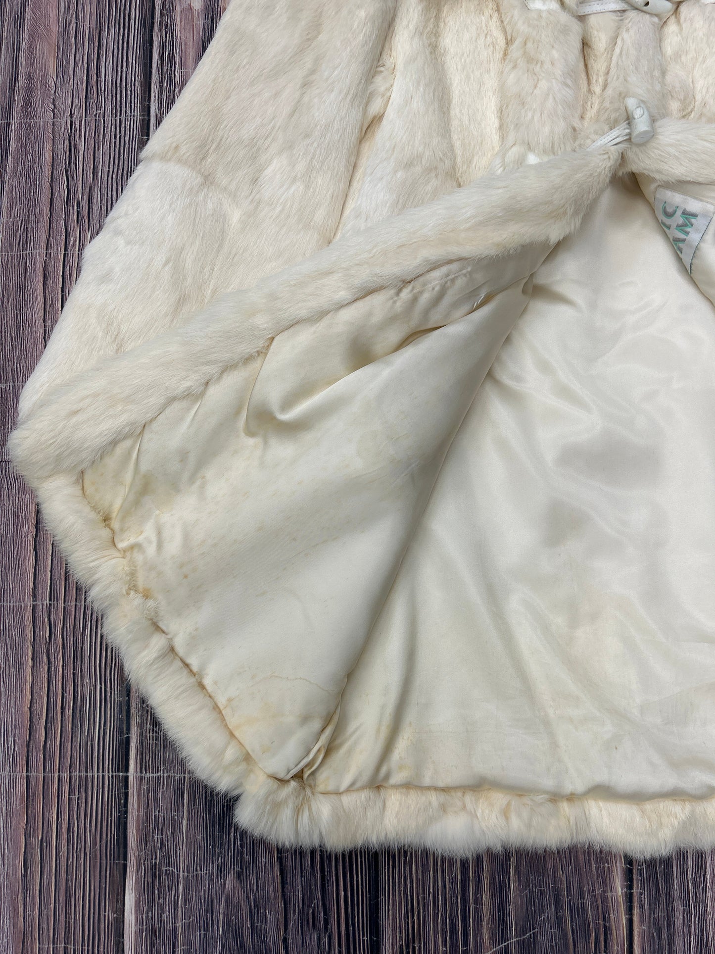 Coat Other By Clothes Mentor In Cream, Size: Xl