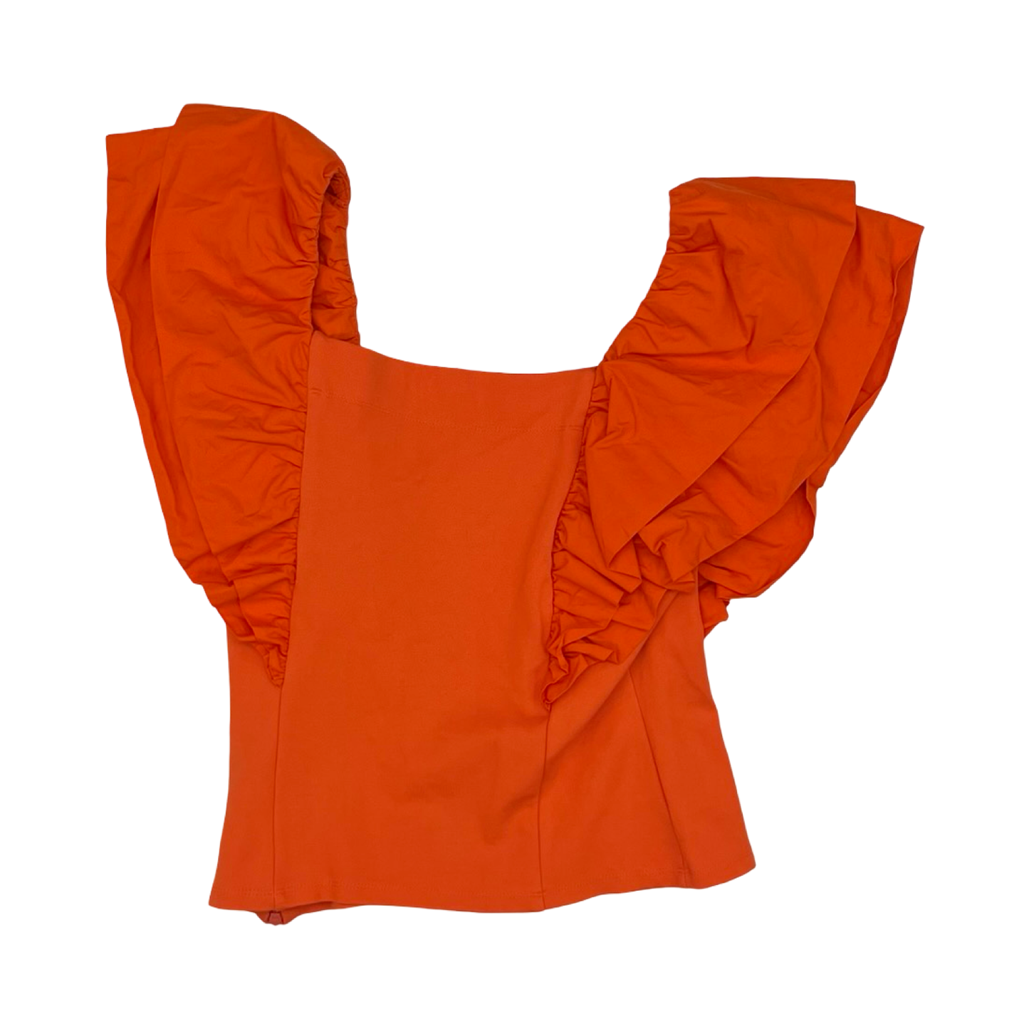 Blouse Ss By Sunday In Brooklyn In Orange, Size:M
