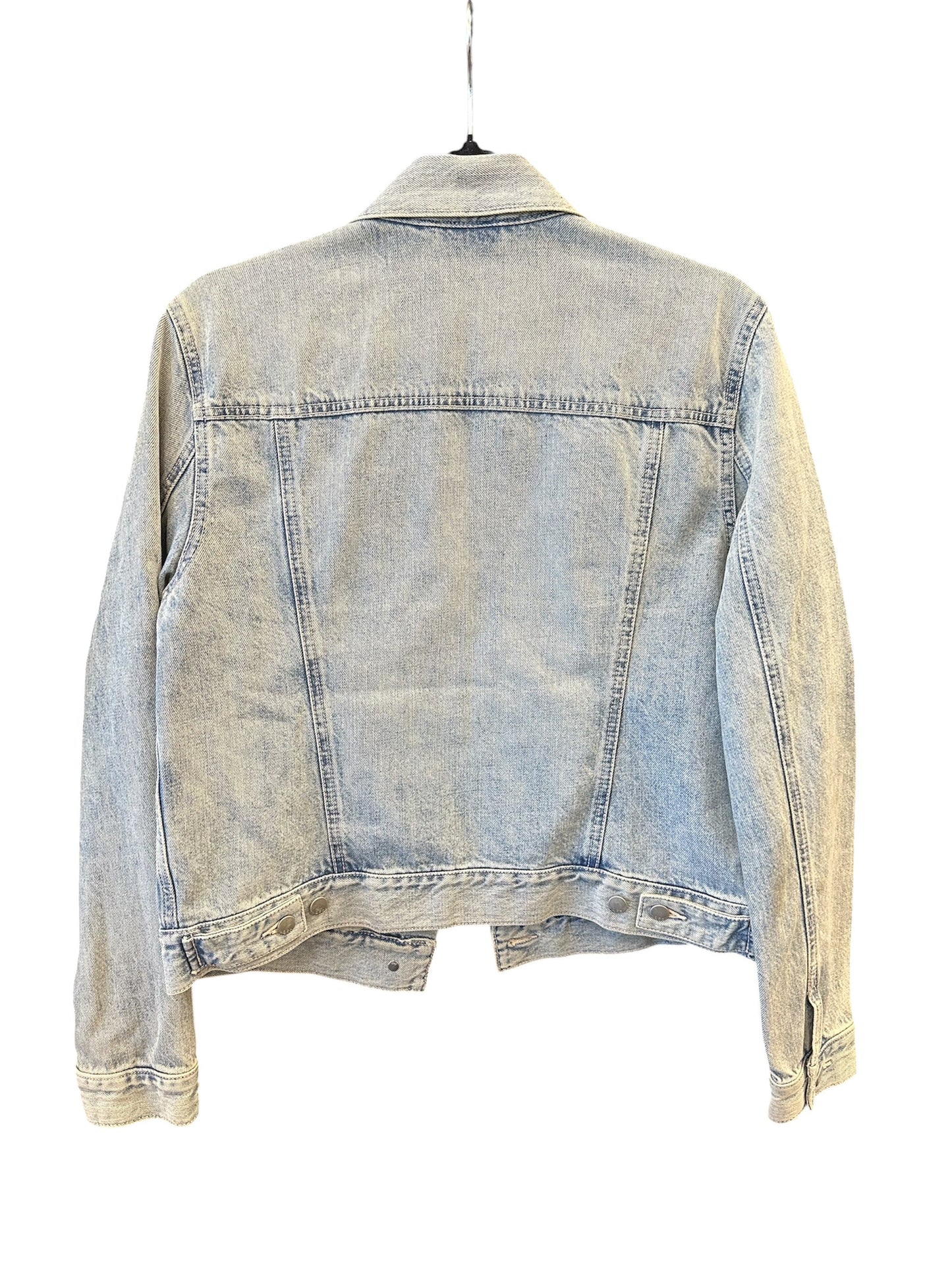 Jacket Denim By Gap In Blue Denim, Size:M
