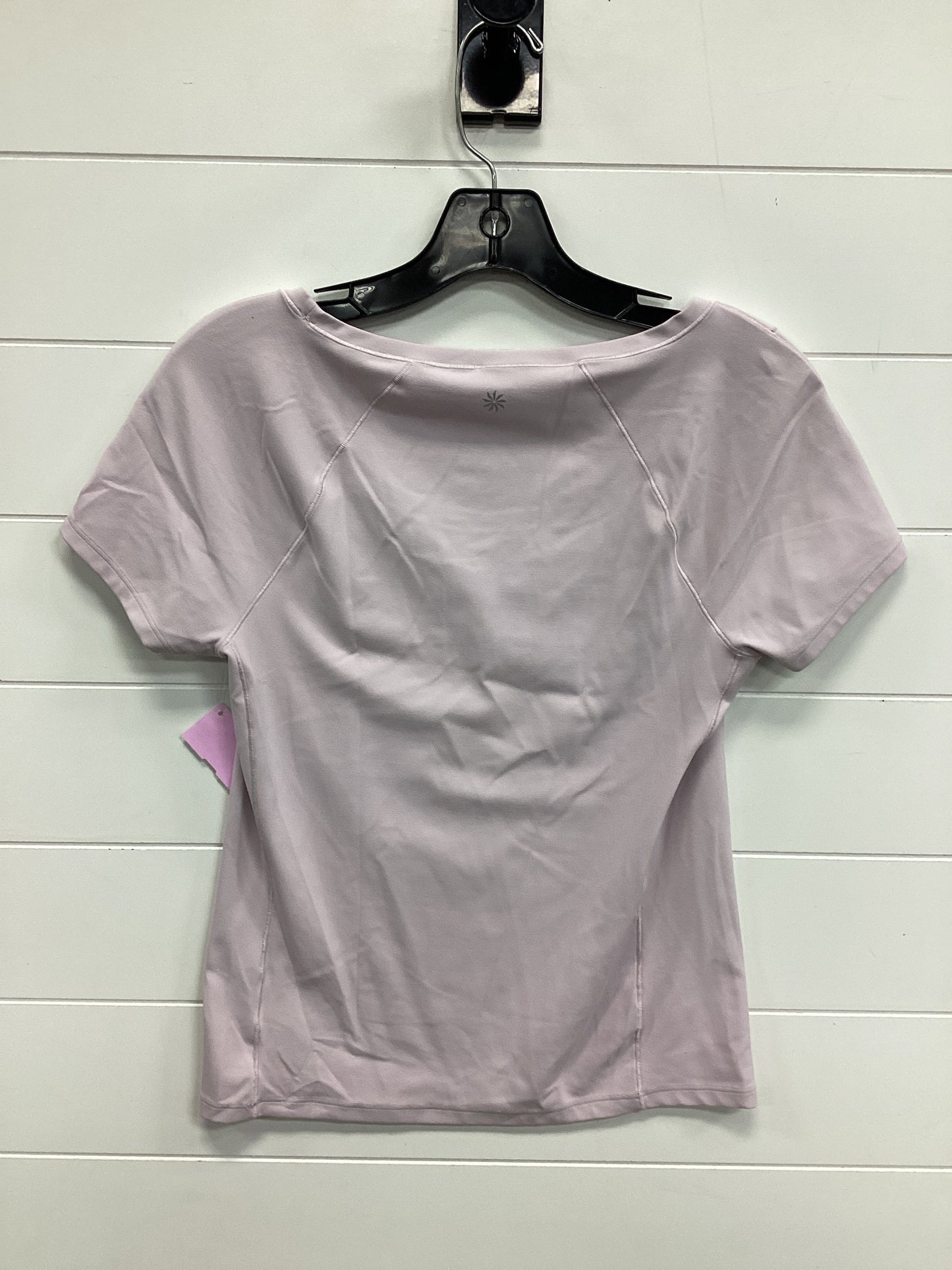 Athletic Top Ss By Athleta In Pink, Size:M