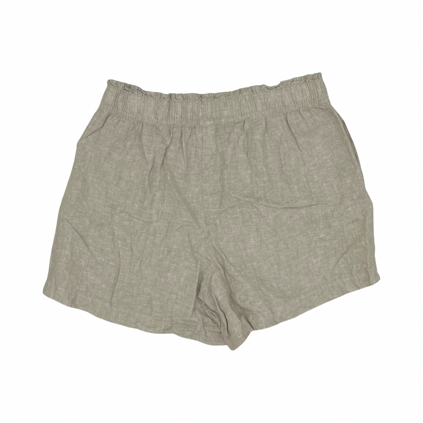 Shorts By Quince In Tan, Size:Xl