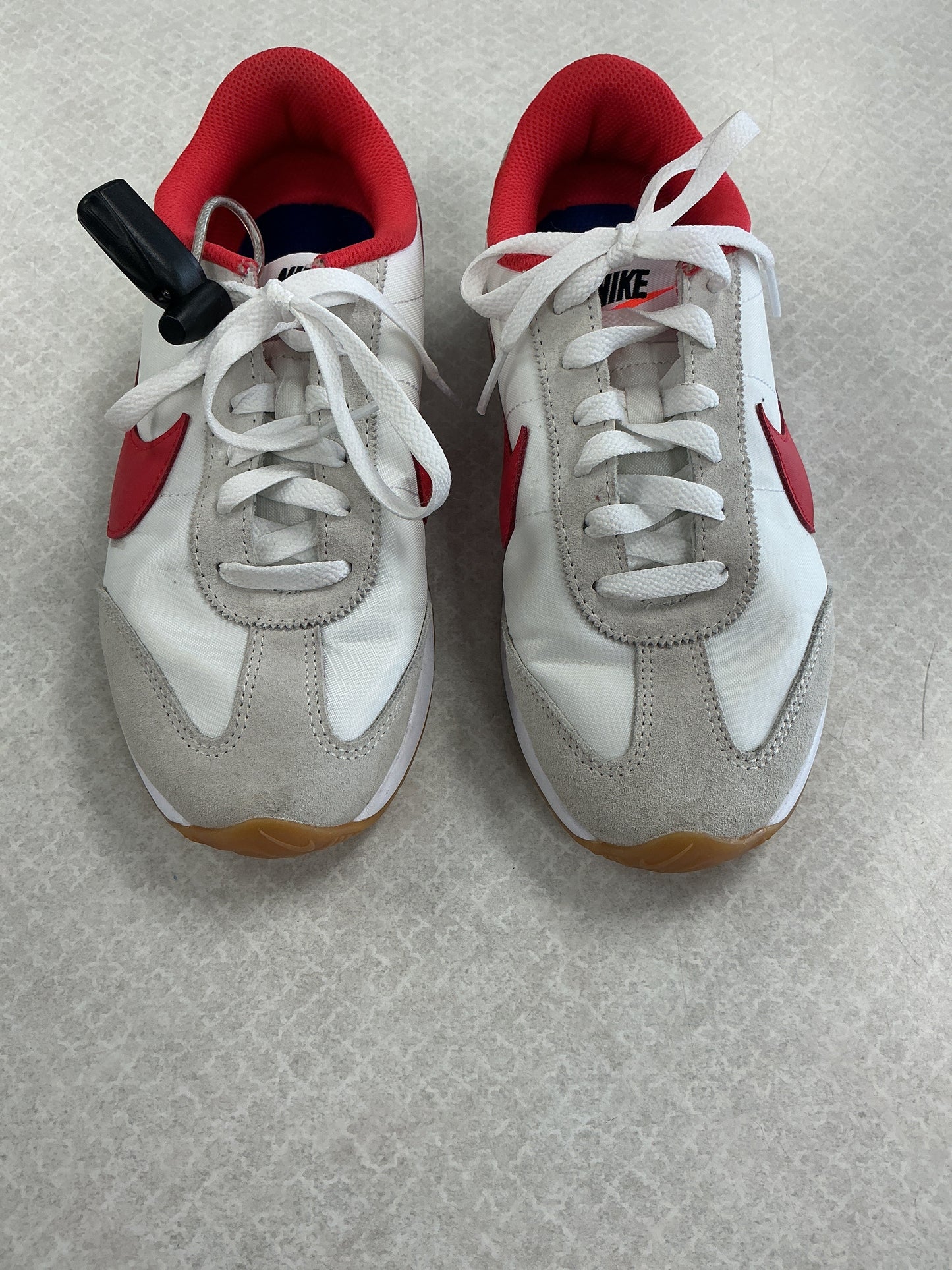 Shoes Sneakers By Nike In Red & Tan, Size:6.5