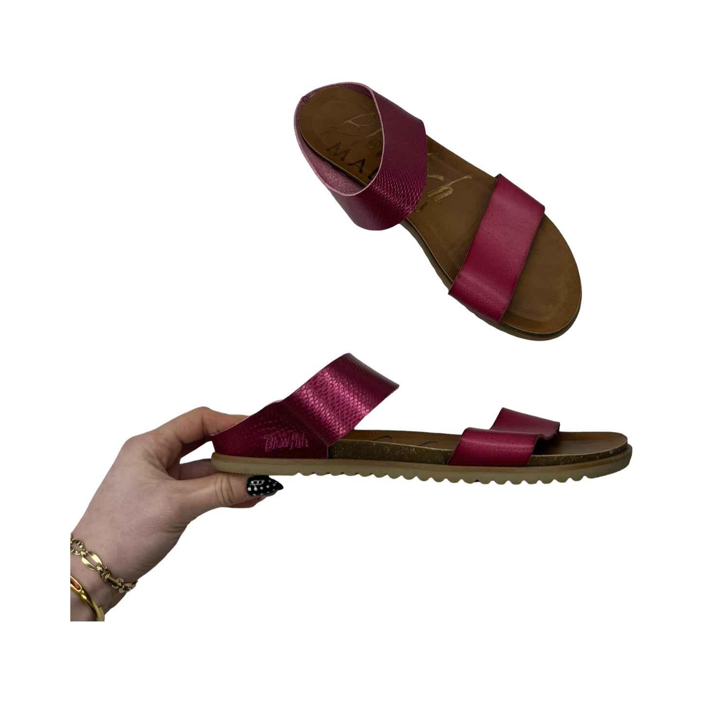 Sandals Flats By Blowfish In Pink, Size:9