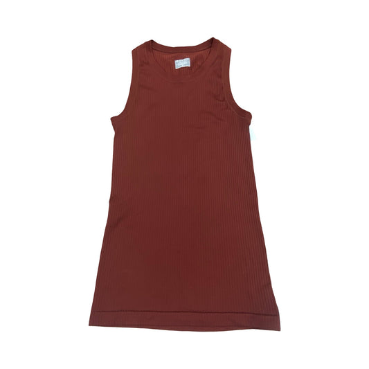 Athletic Tank Top By Athleta In Brown, Size:Xs