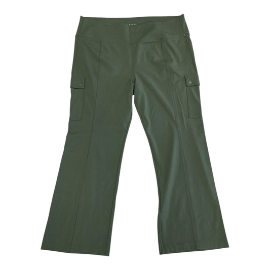 Athletic Pants By Athleta In Green, Size:2X