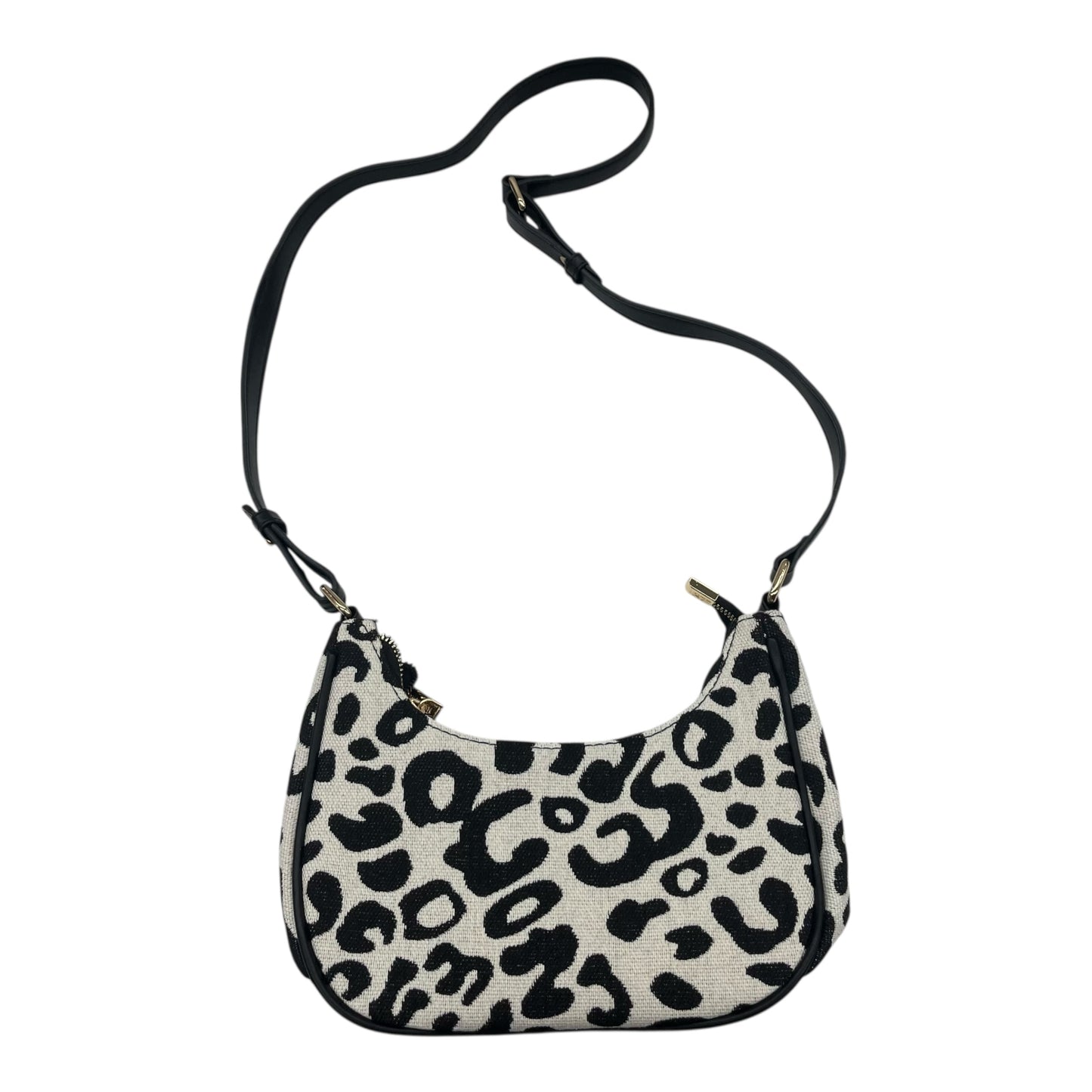 Crossbody By Montana West In Black & Cream, Size:Small