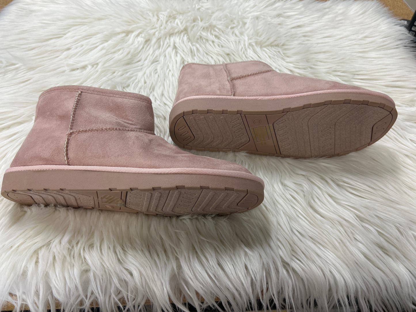 Boots Ankle Flats By Arizona In Pink, Size:10 NEW
