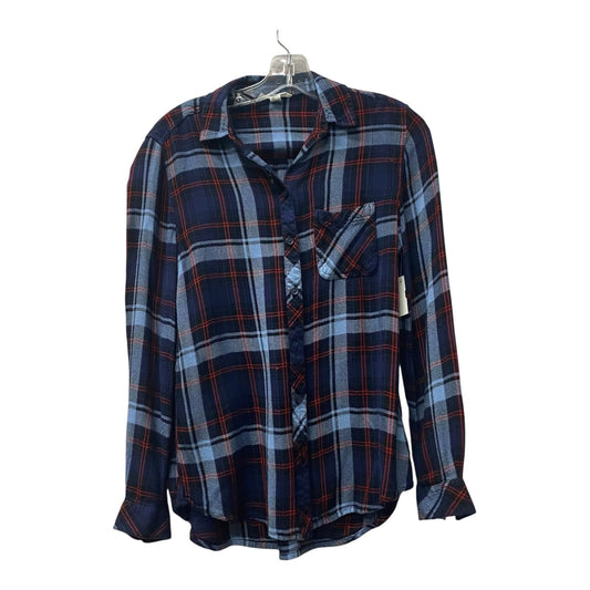 Top Ls By Beachlunchlounge In Blue, Size:Xs