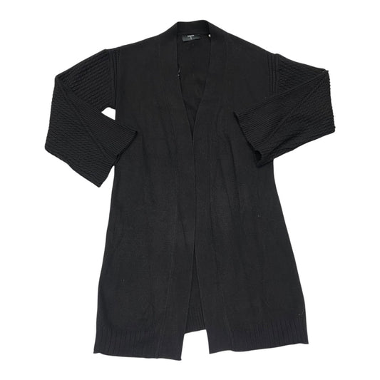 Sweater Cardigan By T Tahari In Black, Size:M