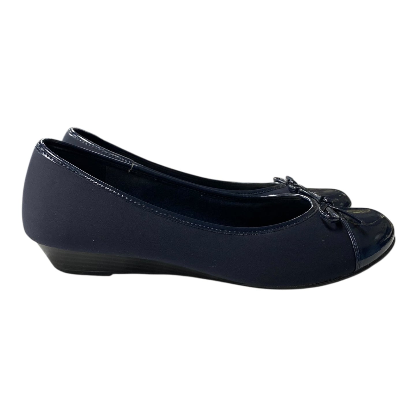 Shoes Flats By Abella In Blue, Size:7