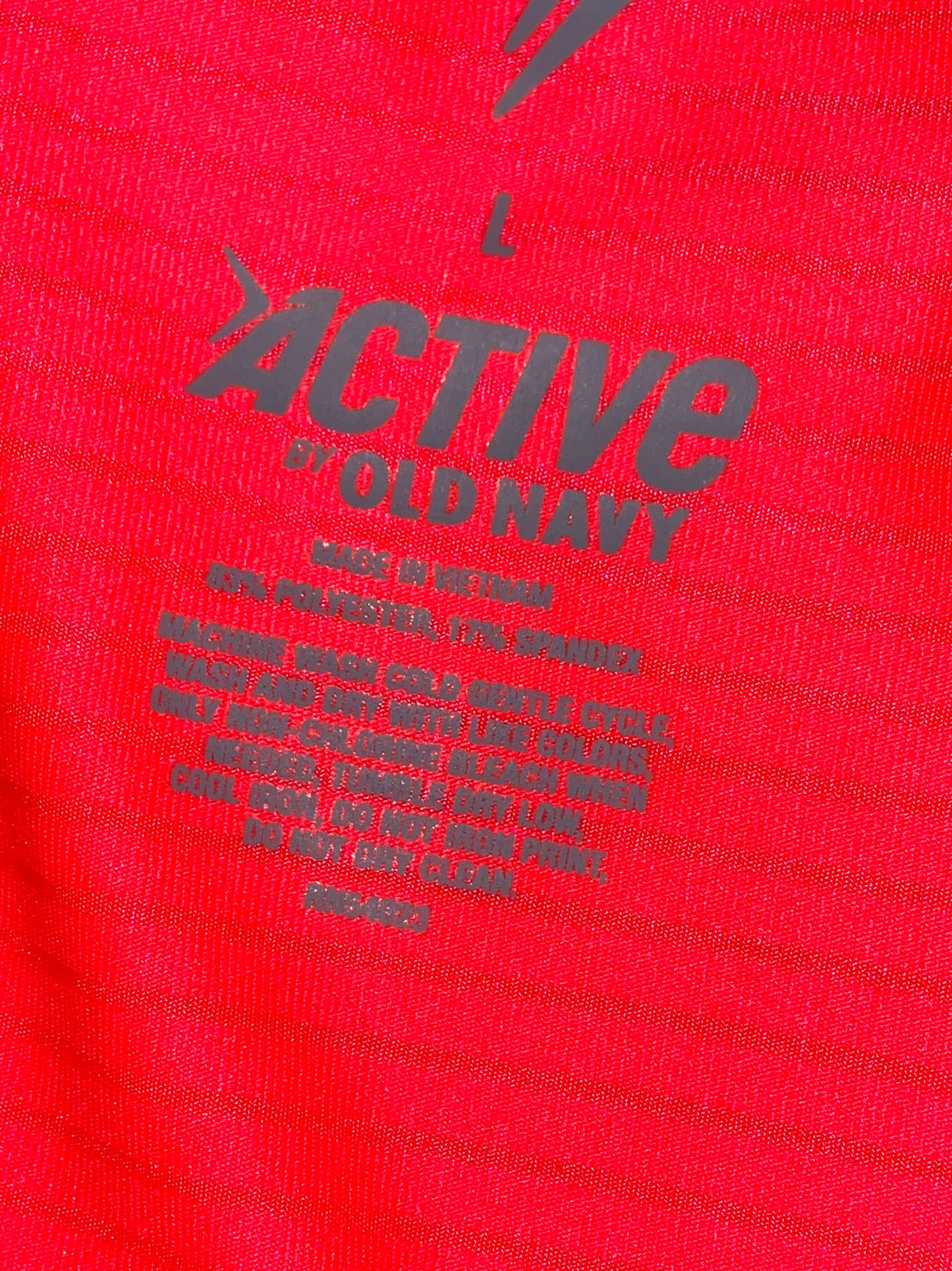 Athletic Tank Top By Old Navy In Coral, Size:L