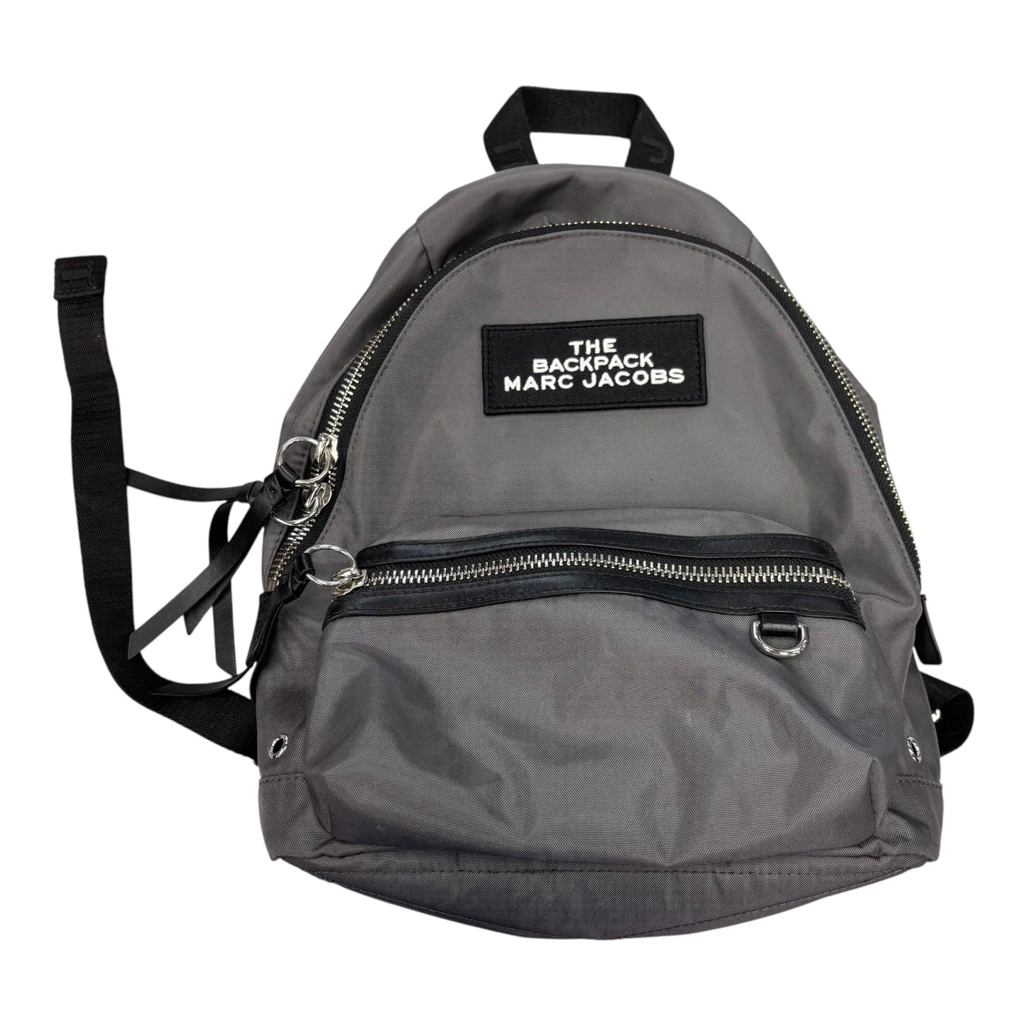 Backpack Luxury Designer By Marc Jacobs In Grey, Size:Medium