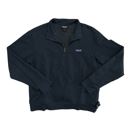 Sweatshirt Collar By Patagonia In Blue, Size:M